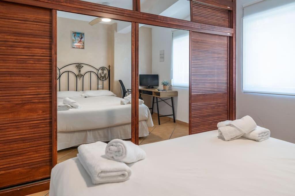Encantador Apartamento Cerca Del Mar มาลากา ภายนอก รูปภาพ